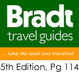 Easy Track Ghana in the Bradt Ghana 5th edition Bradt Logo