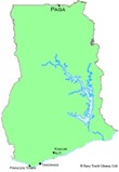 Where to see crocodiles in Ghana