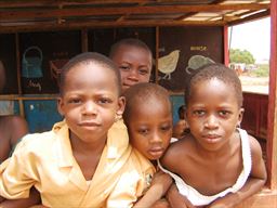 School children in Ghana