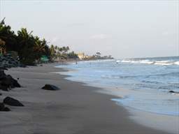 beach at Kokrobite