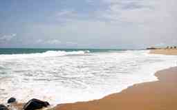 Beach in Volta Region of Ghana