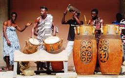 Drummers in Kumasi