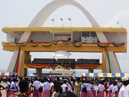 event at Independence Square Accra