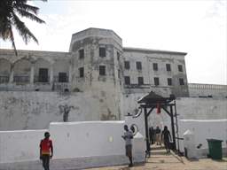 front entrance Elmina Castle