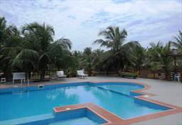 Swimming pool at a resort in Prampram