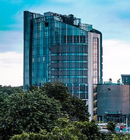 Ecobank building in Accra