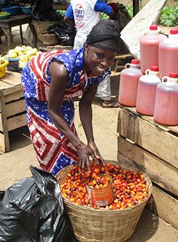 selling palm nuts